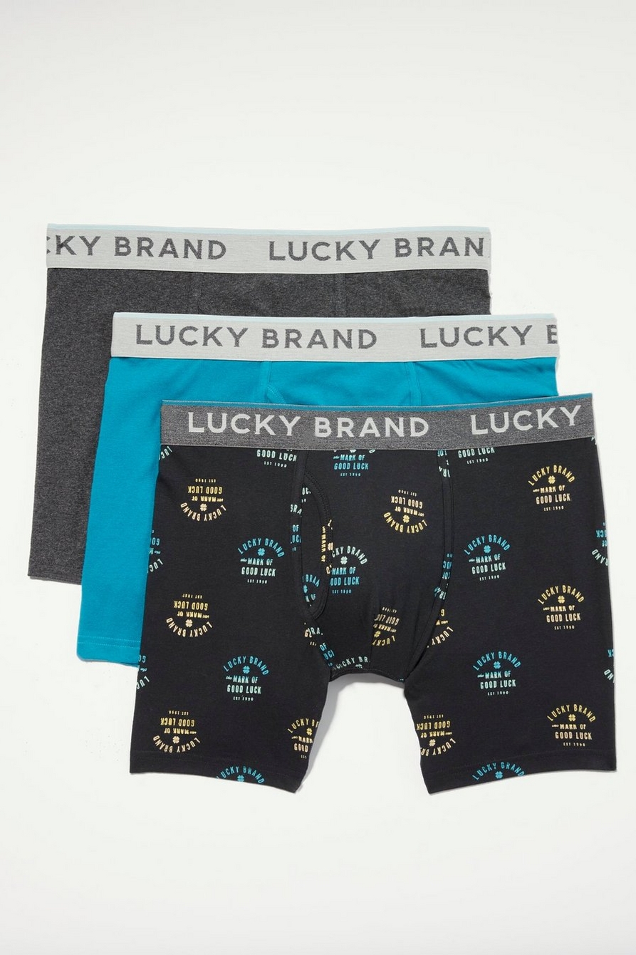 3 pack stretch boxer briefs